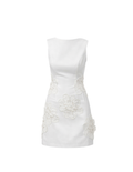 White Dress with Flowers